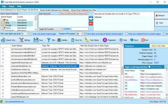 Cute Web Email Extractor Advance full crack download