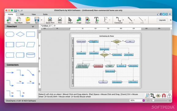 ClickCharts Diagram Flowchart Software full crack download